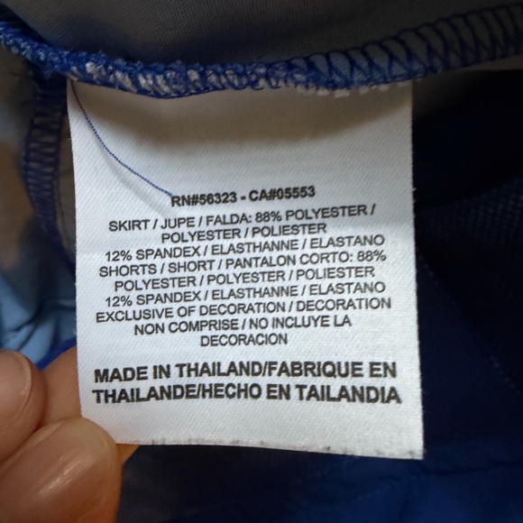 Elegant Blue Women's Skirt - Picture 11 of 12